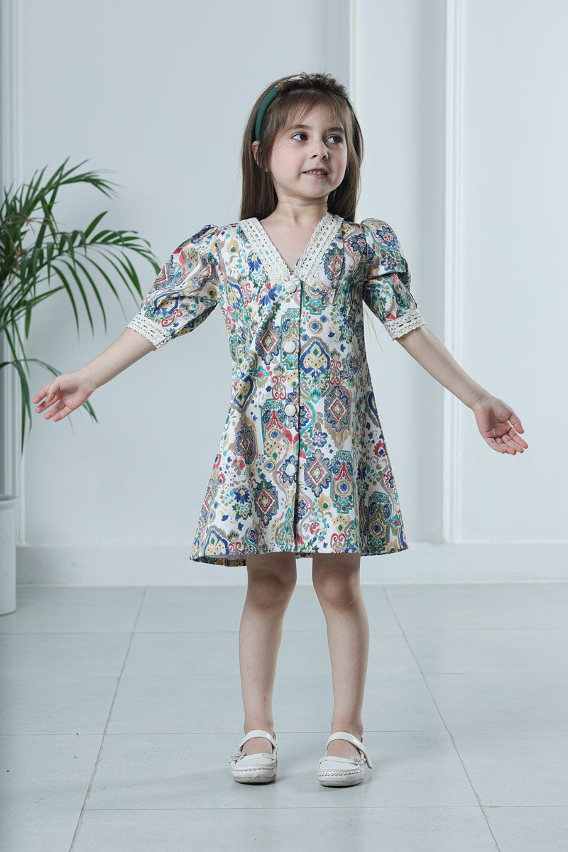 TROPICAL WHIRL DRESS