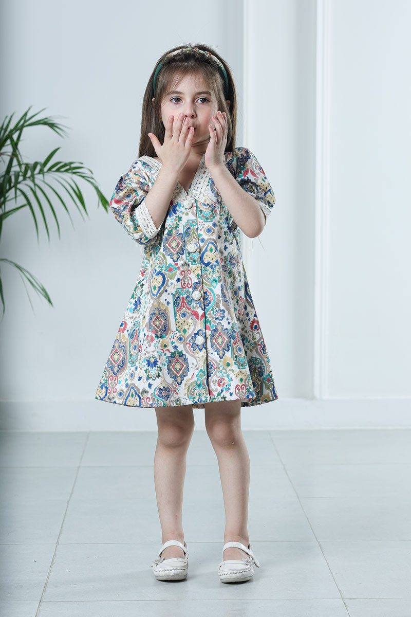 TROPICAL WHIRL DRESS