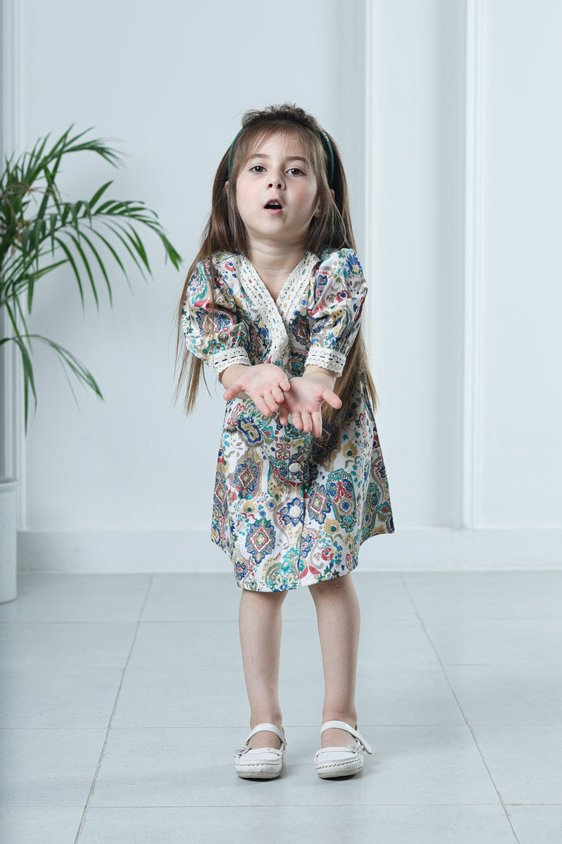 TROPICAL WHIRL DRESS