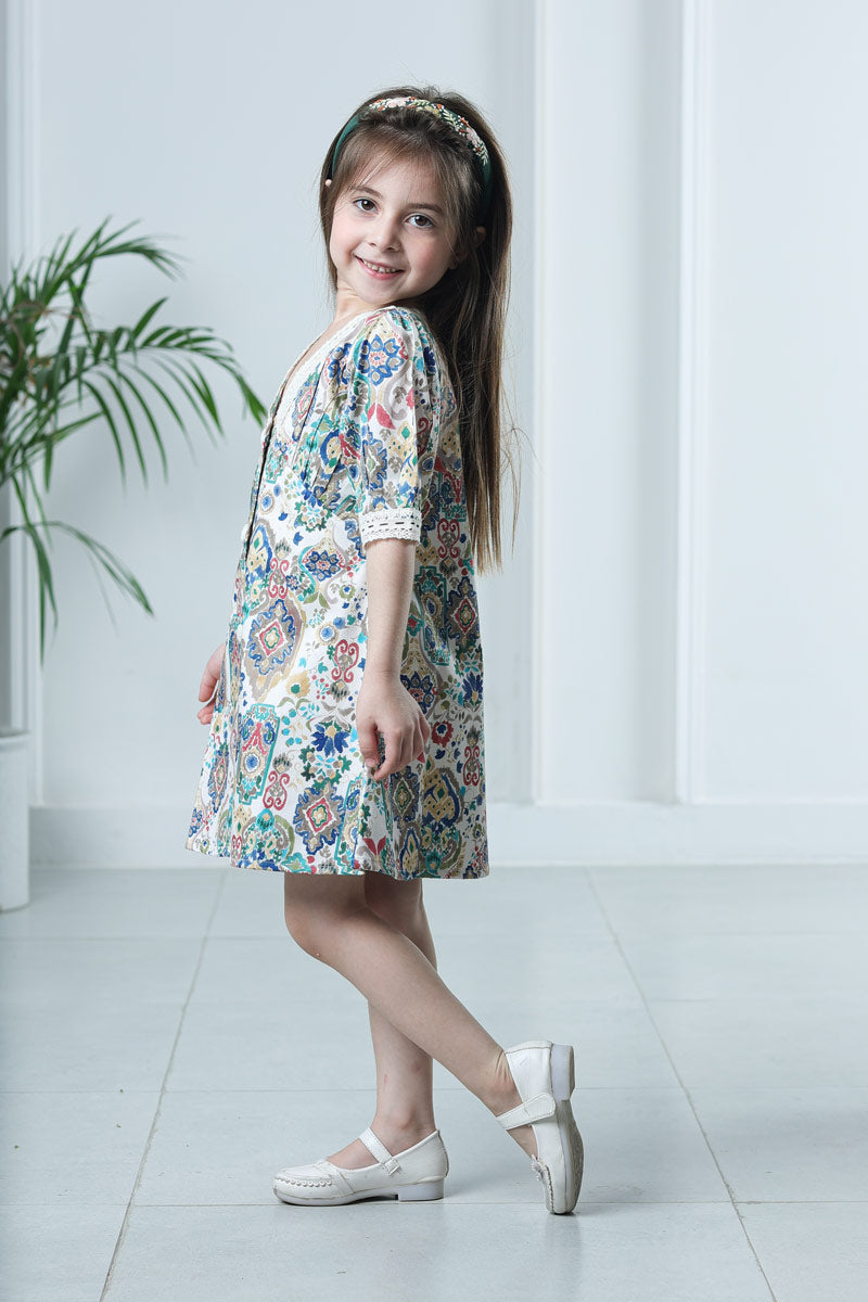 TROPICAL WHIRL DRESS