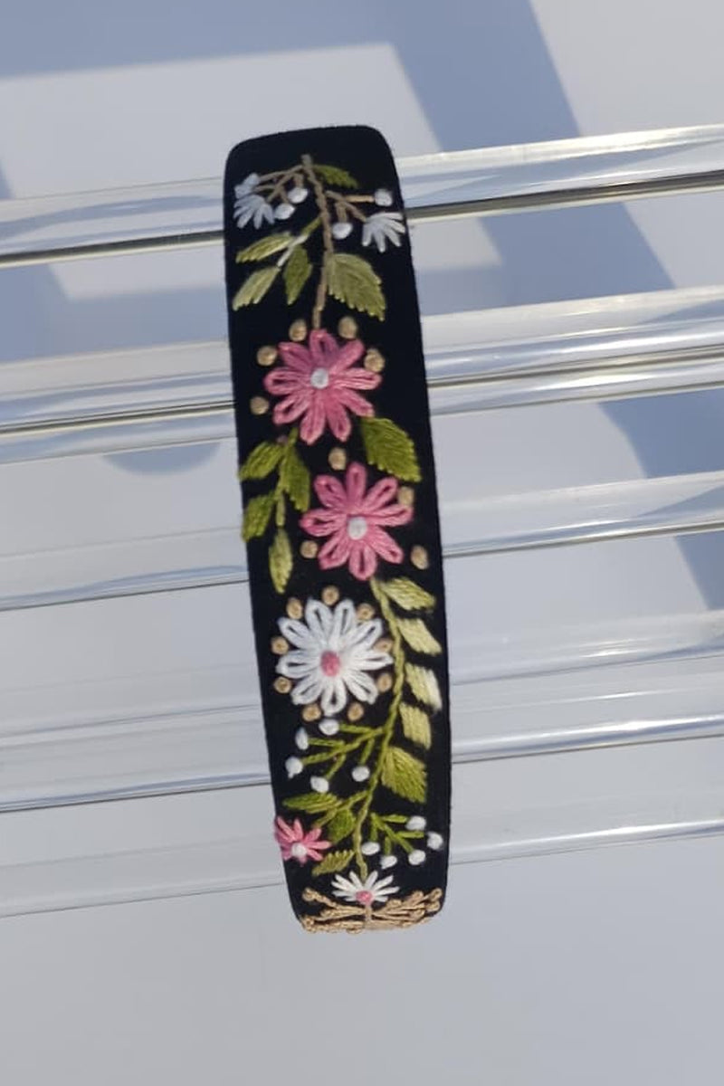 Nightshade flowers hairband