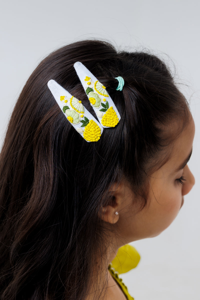Limonetta set of 4 hair clips