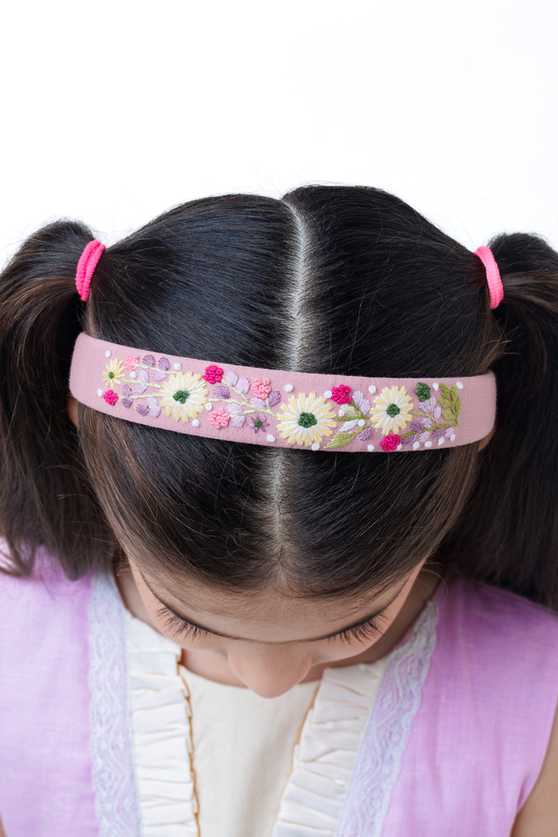 Berry swirl hair band