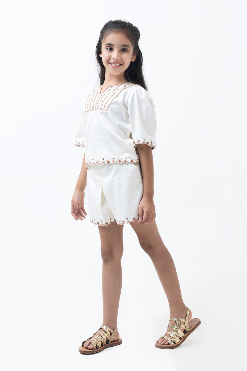 Ecru elegance Co-ord set