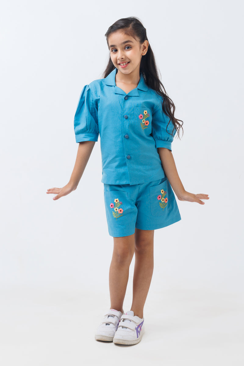 Lapis Bloom Co-ord Set