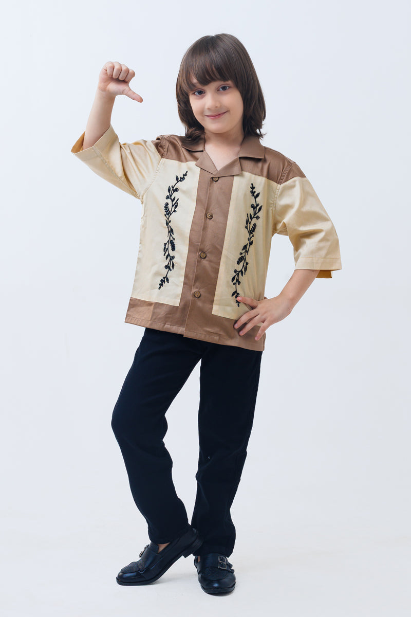 Sepia Bloom Shirt