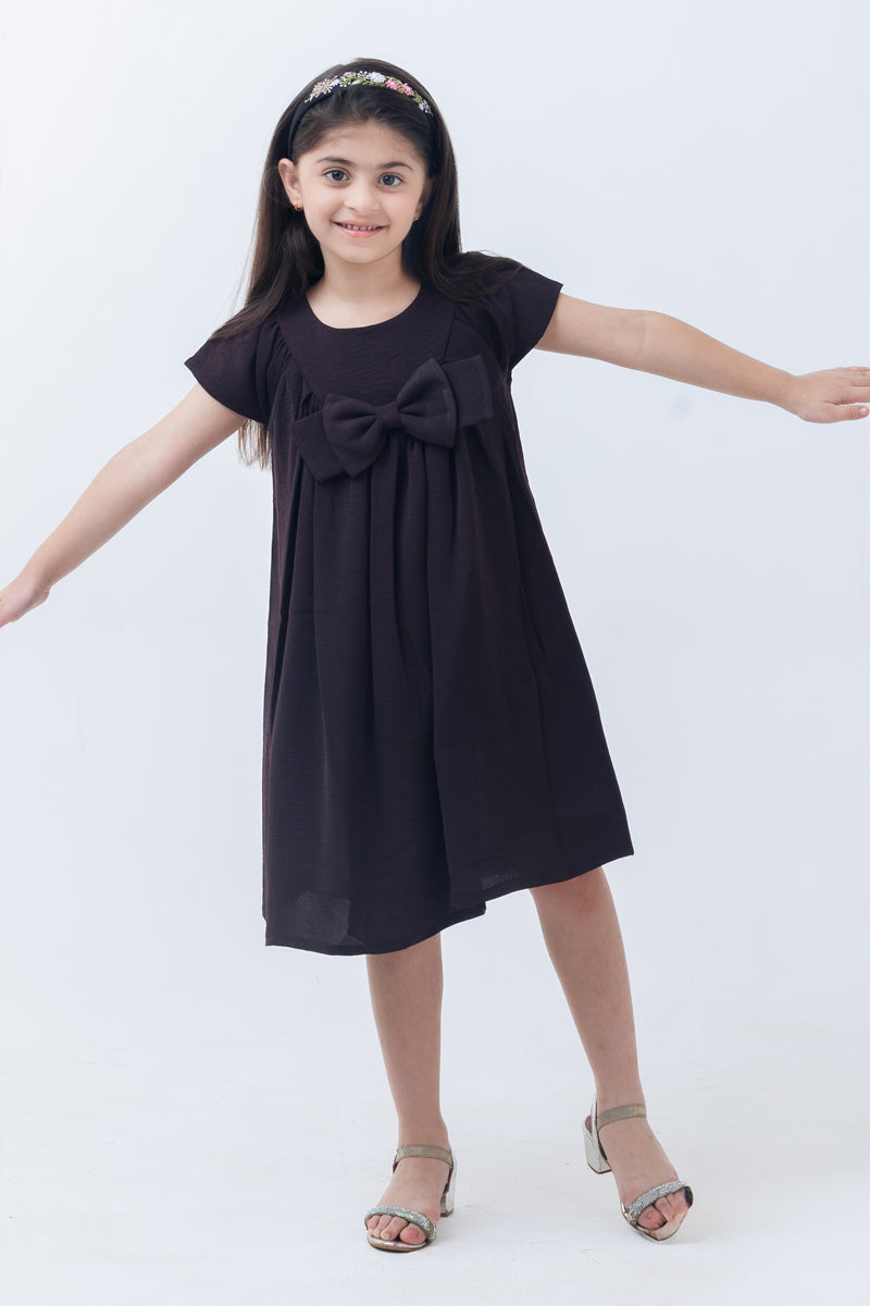 Nutmeg knot dress