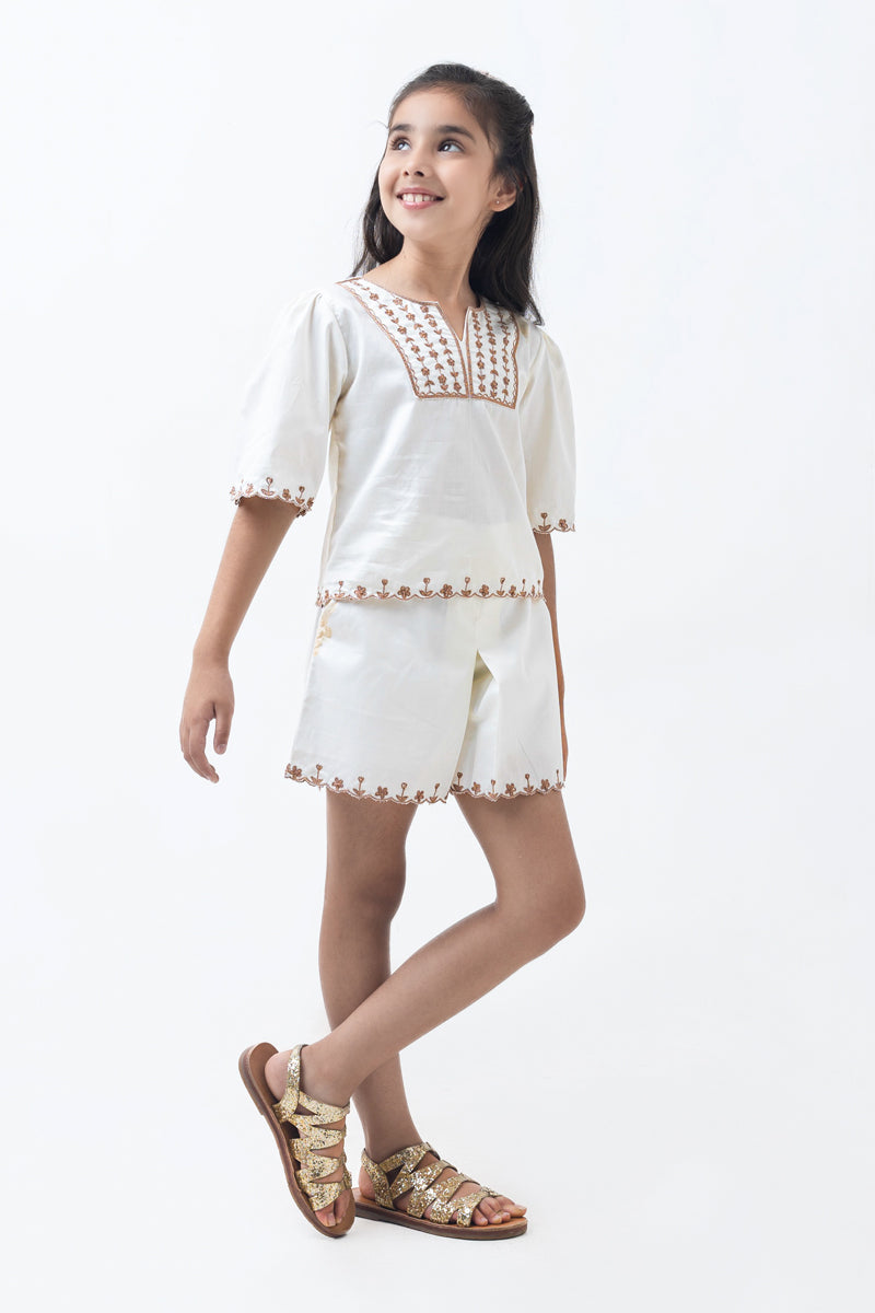 Ecru elegance Co-ord set