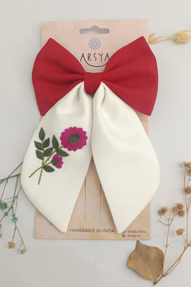 Vintage Dahlia Bow
