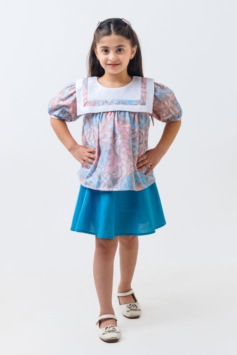 Rosebud Top and Skirt Set
