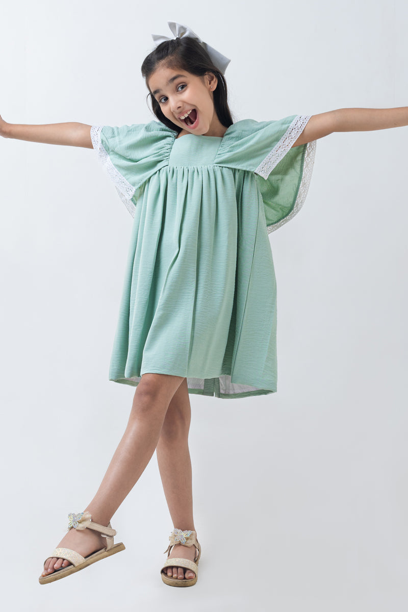 Green Glissade dress