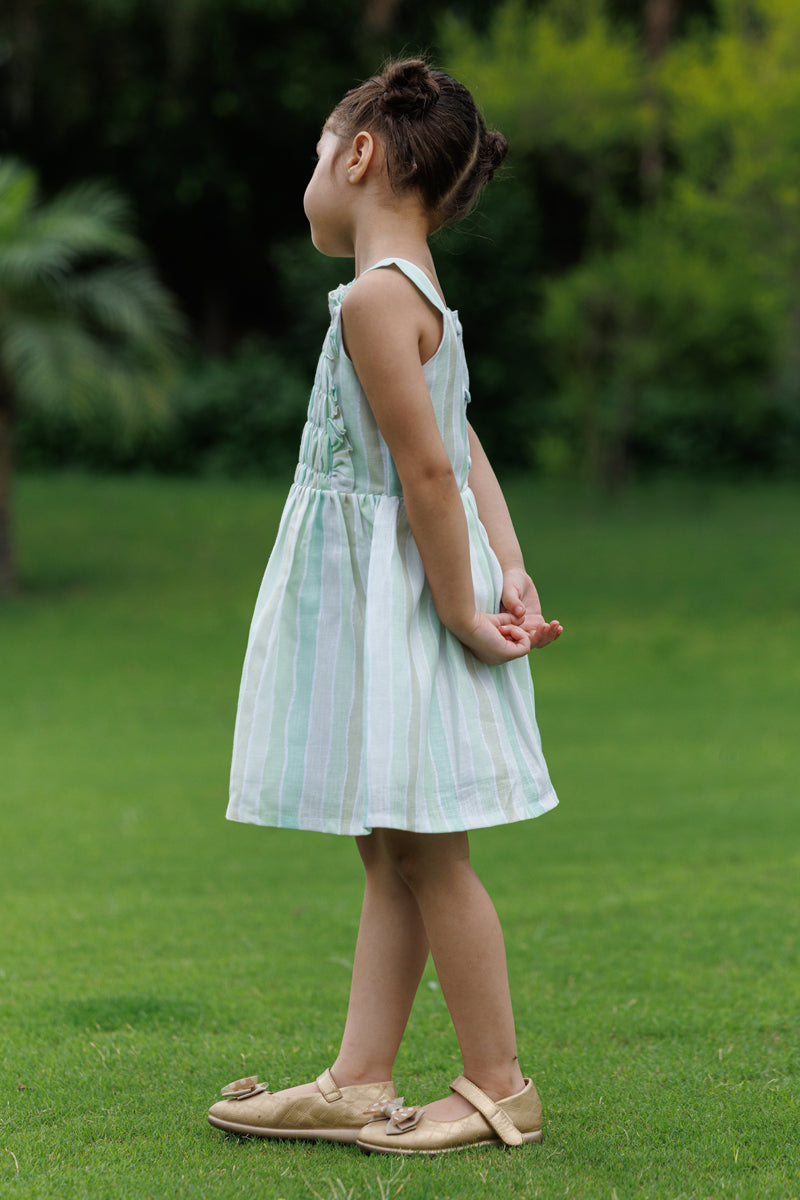 Olive Air Dress