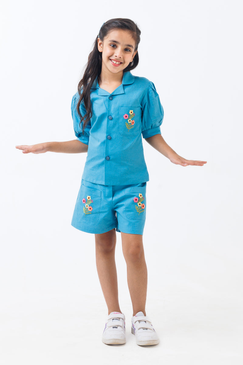 Lapis Bloom Co-ord Set
