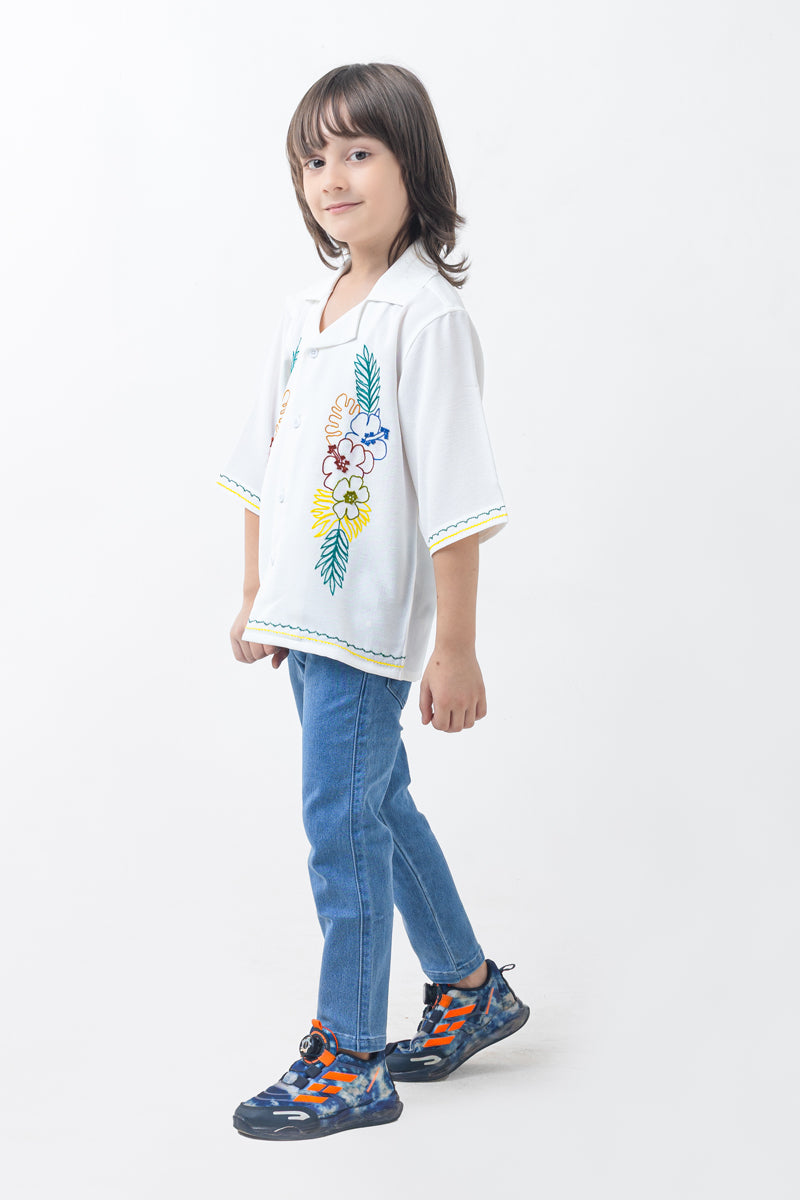 Tidal bloom shirt