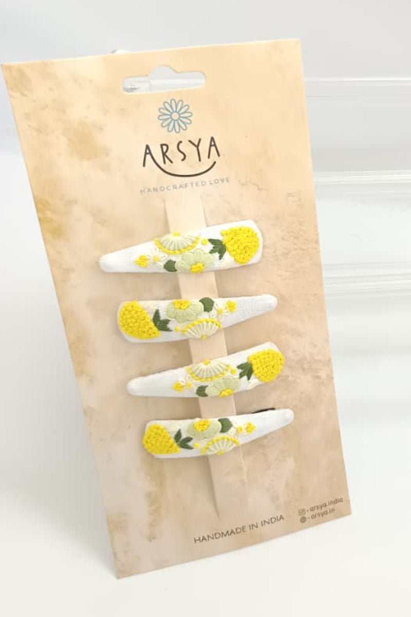 Limonetta set of 4 hair clips