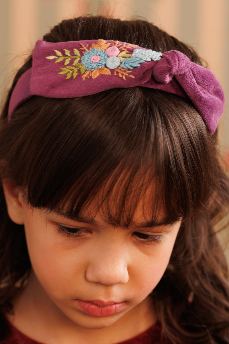 Purple Reverie Headband