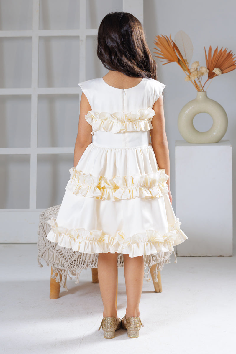 Cream Puff Spin dress