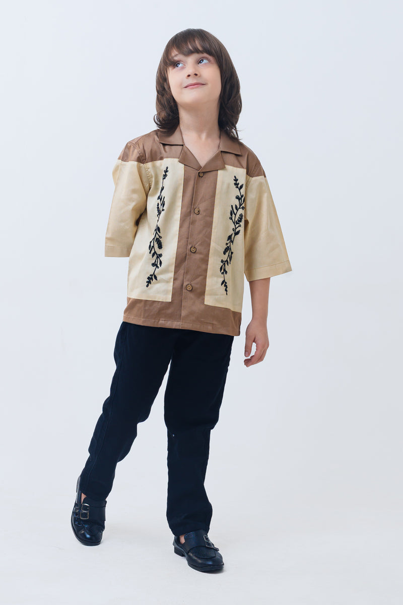 Sepia Bloom Shirt
