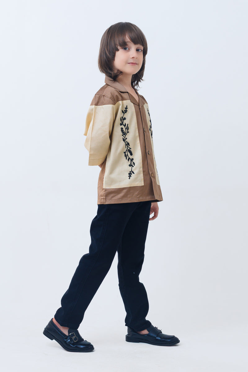 Sepia Bloom Shirt