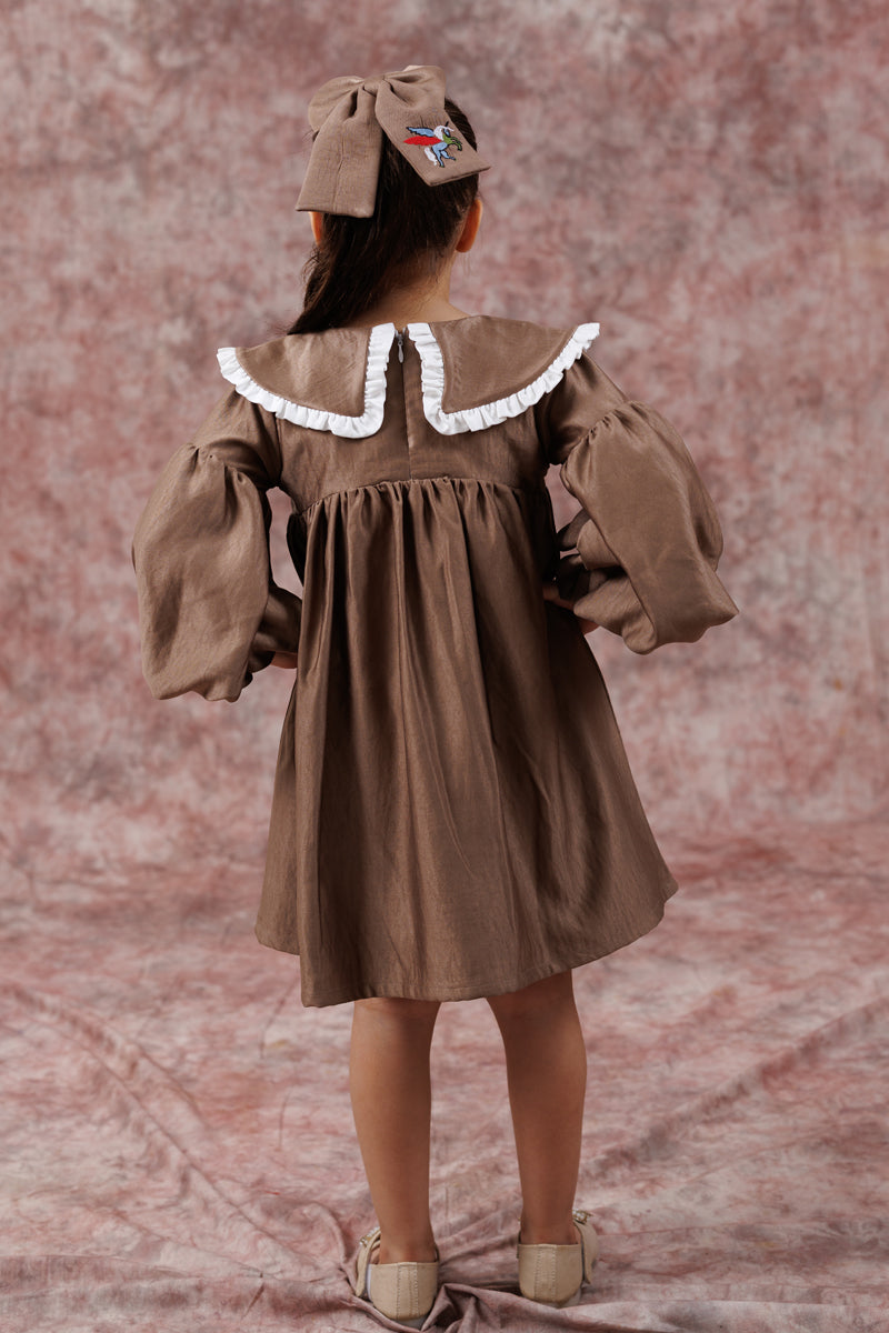Cocoa Glimmer Dress