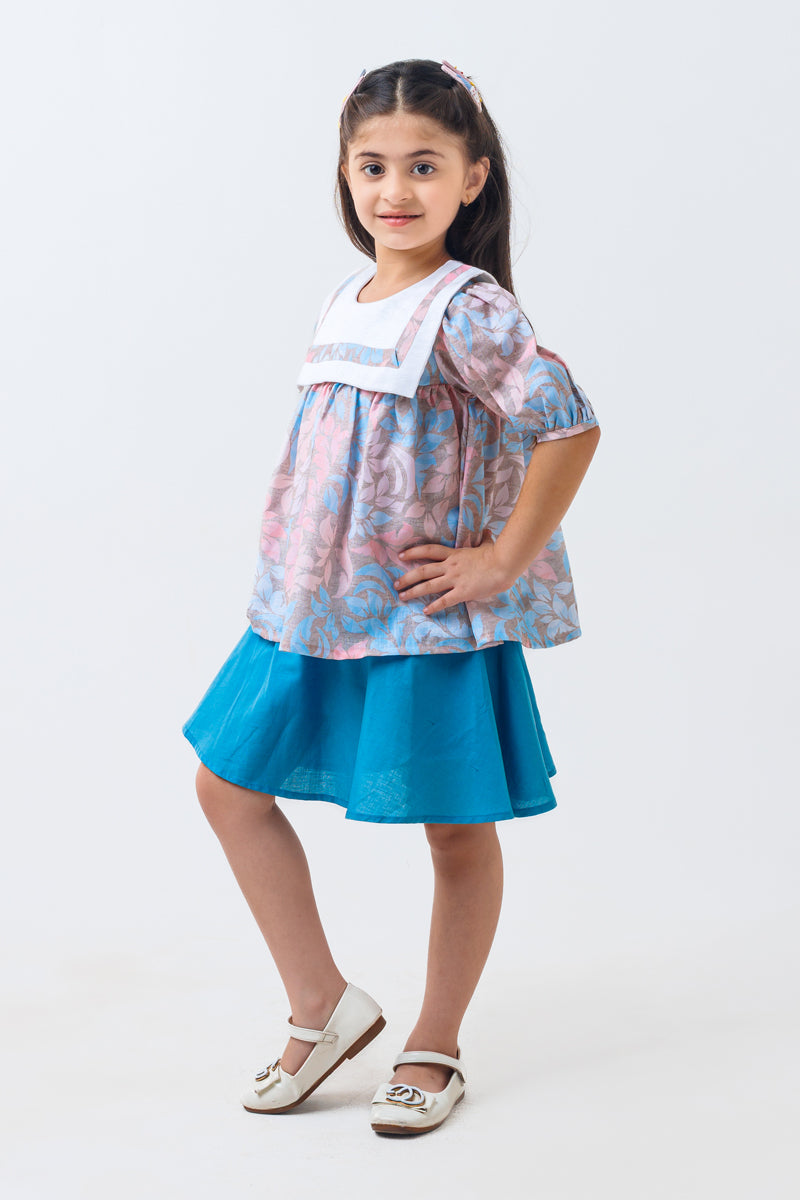 Rosebud Top and Skirt Set