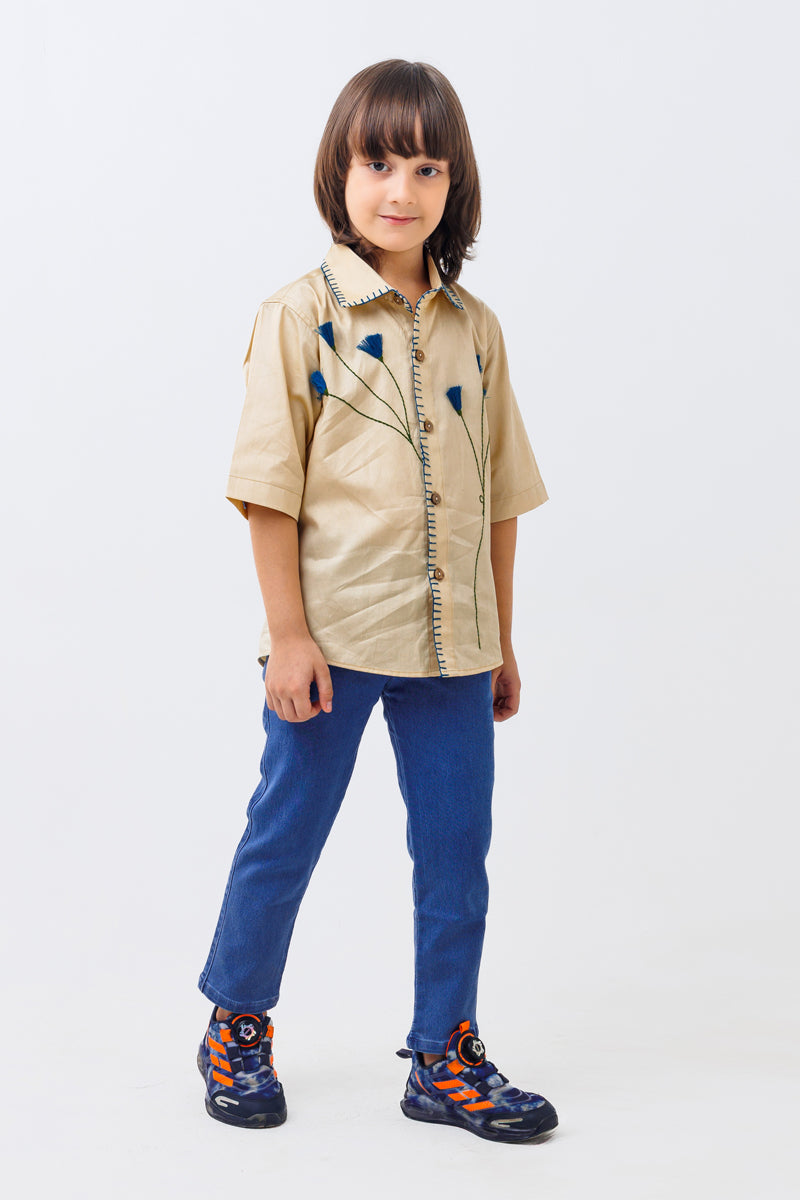 Teal Whisper shirt