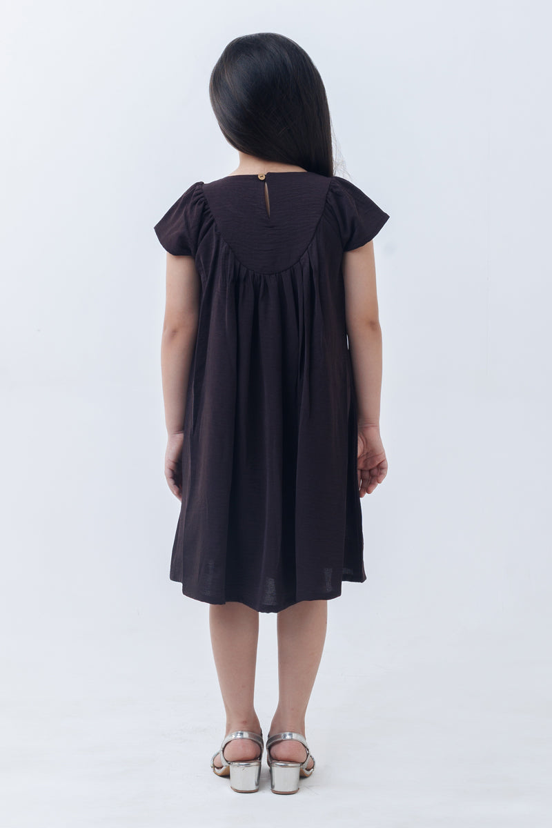 Nutmeg knot dress