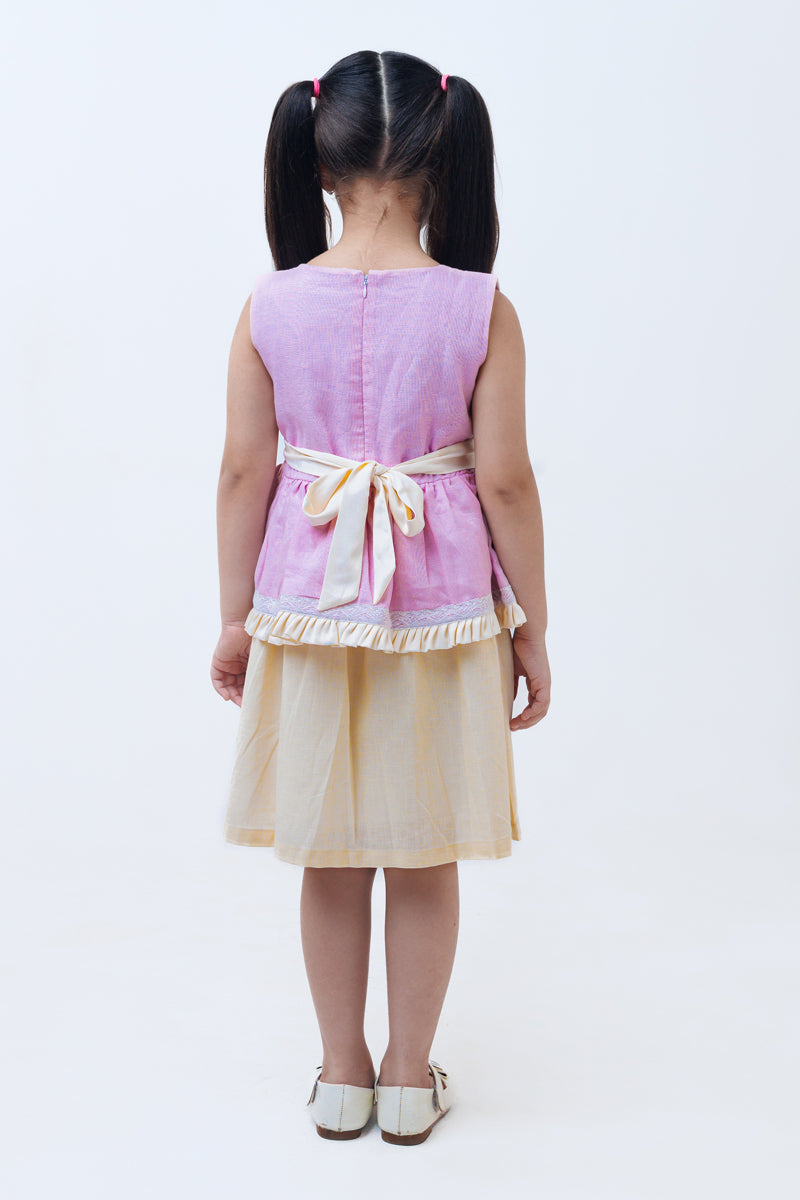Rose sandstone dress