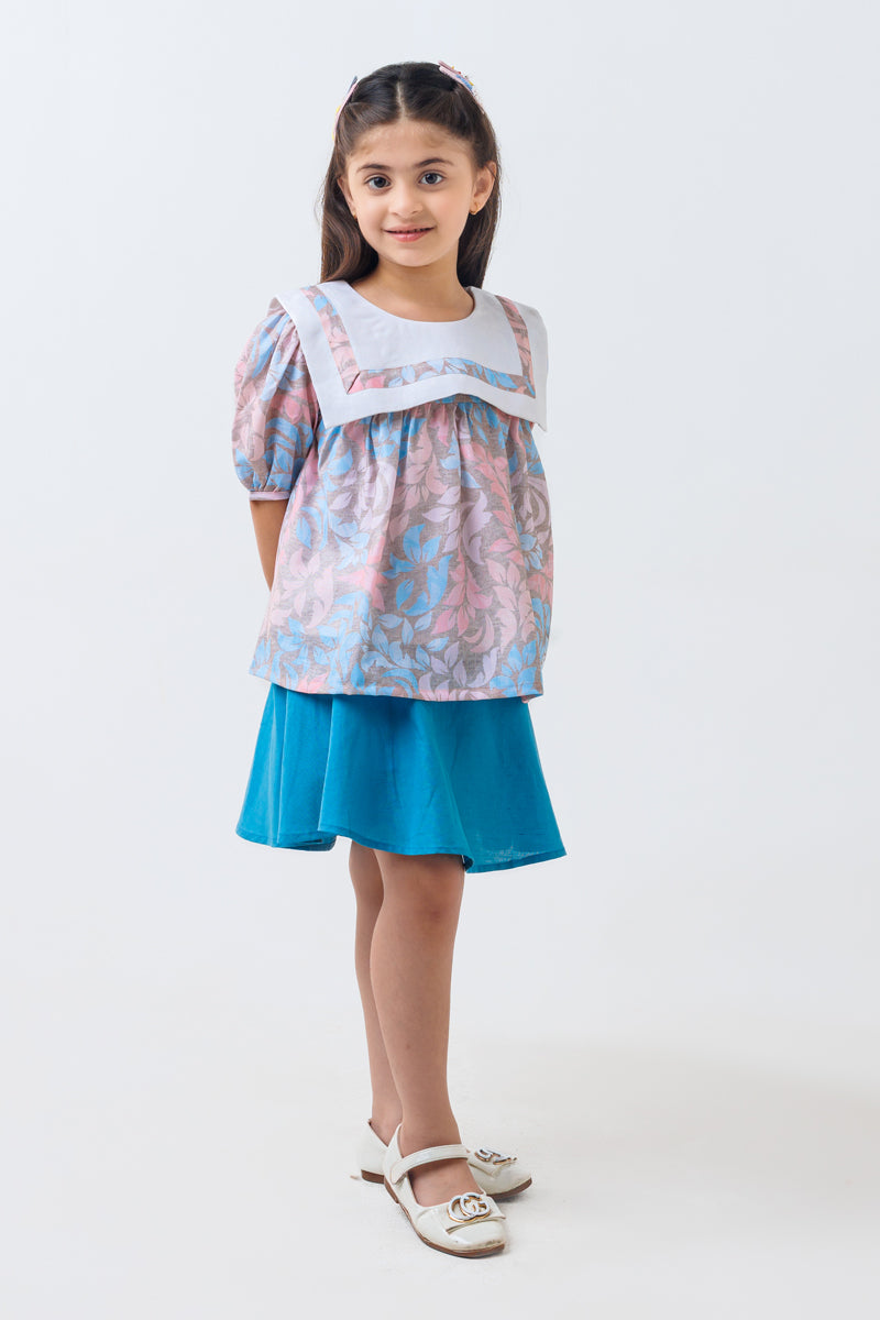 Rosebud Top and Skirt Set