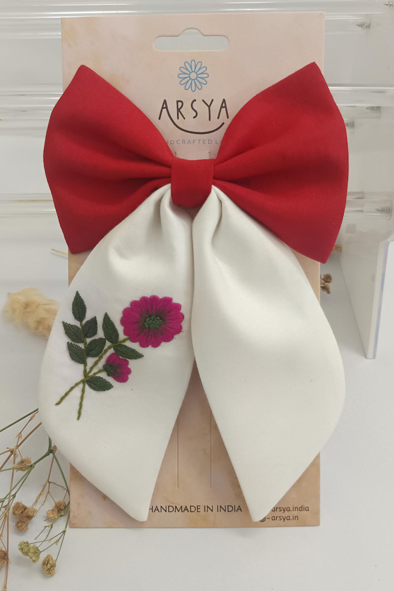 Vintage Dahlia Bow