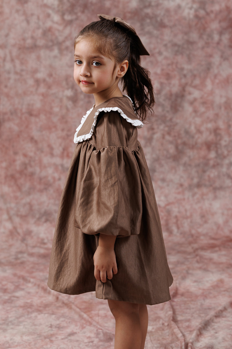 Cocoa Glimmer Dress