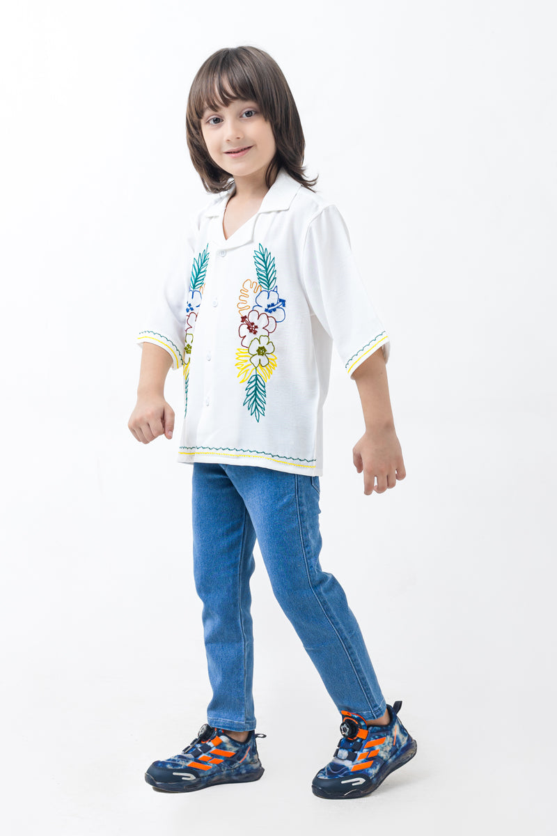 Tidal bloom shirt