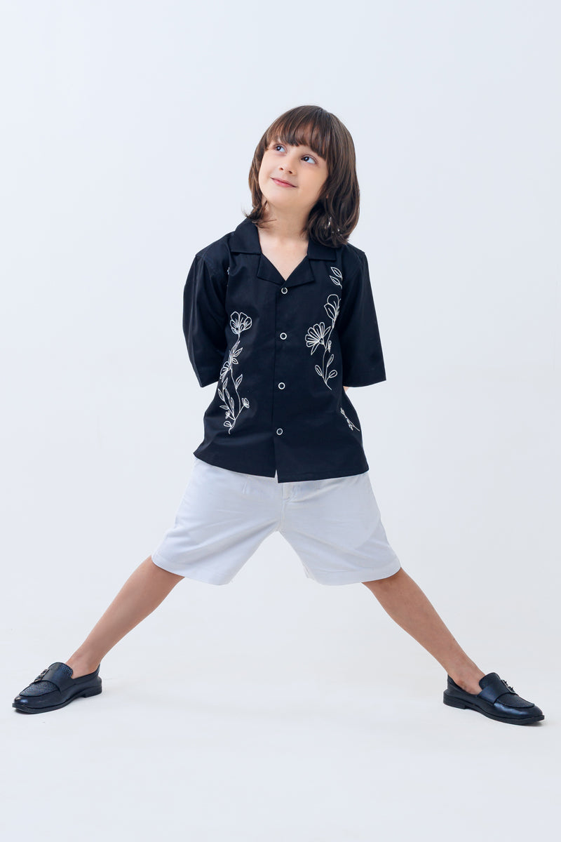 Noir Blossom Shirt