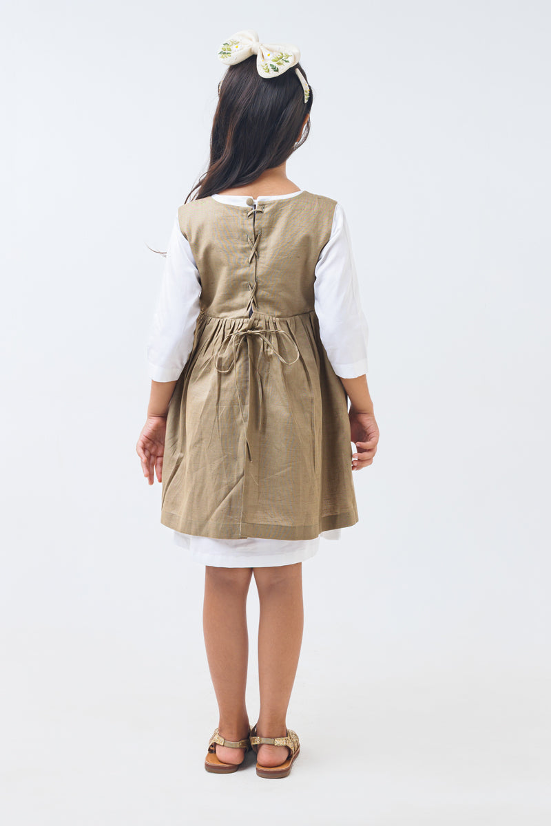 Latte layers dress