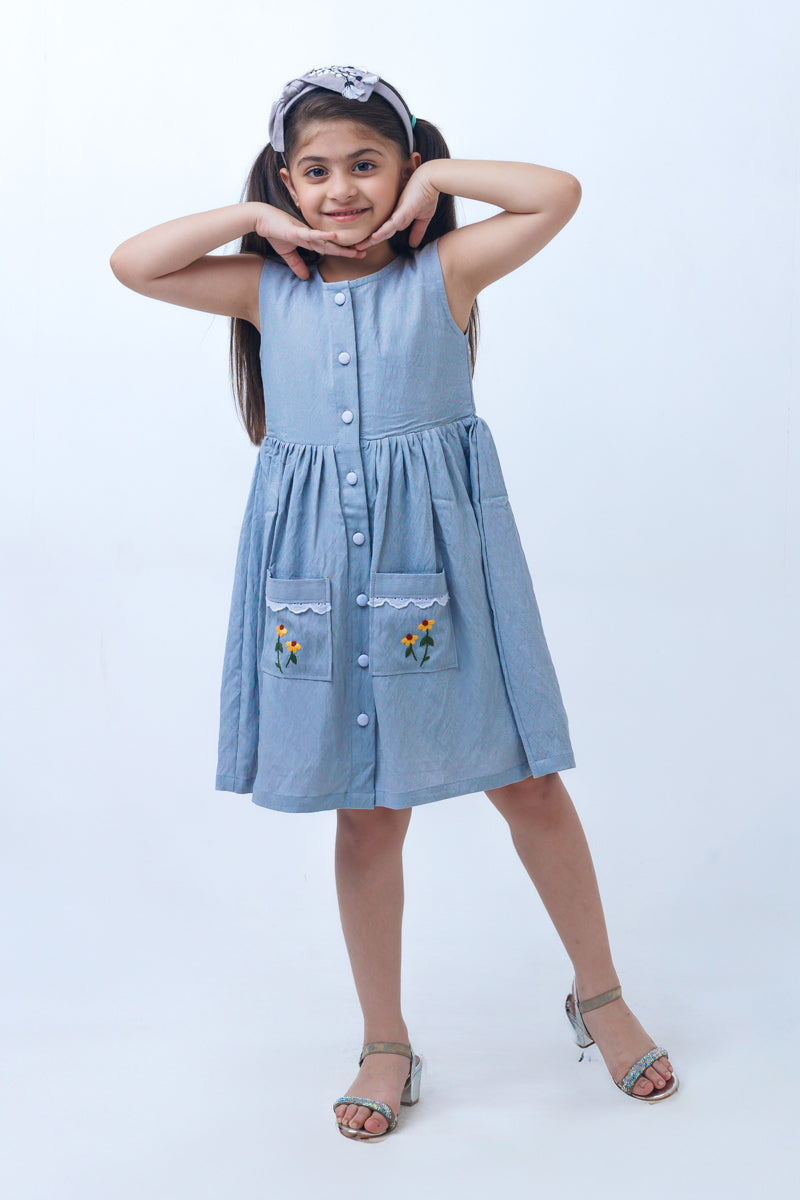 Sun in the fog dress
