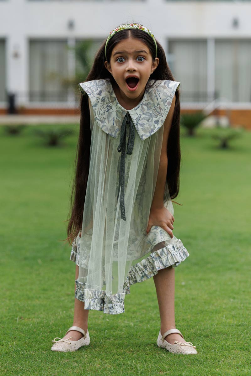 The Elowen Cape Dress
