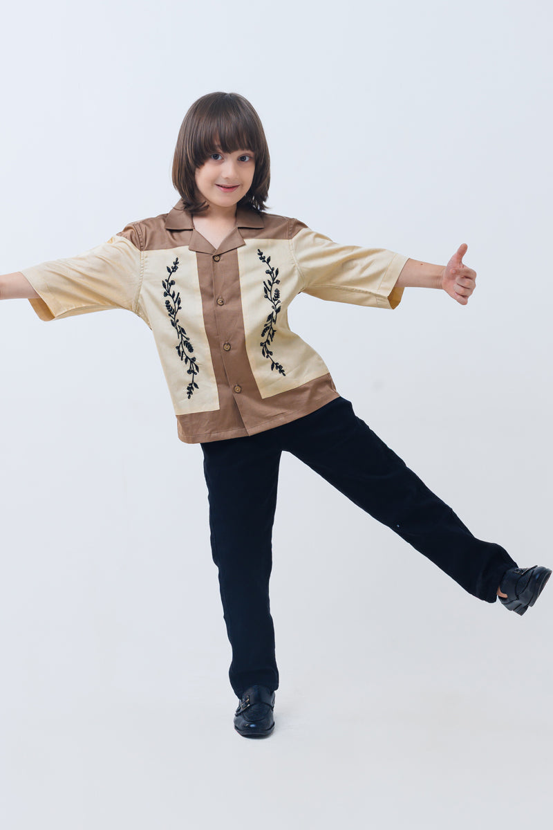 Sepia Bloom Shirt