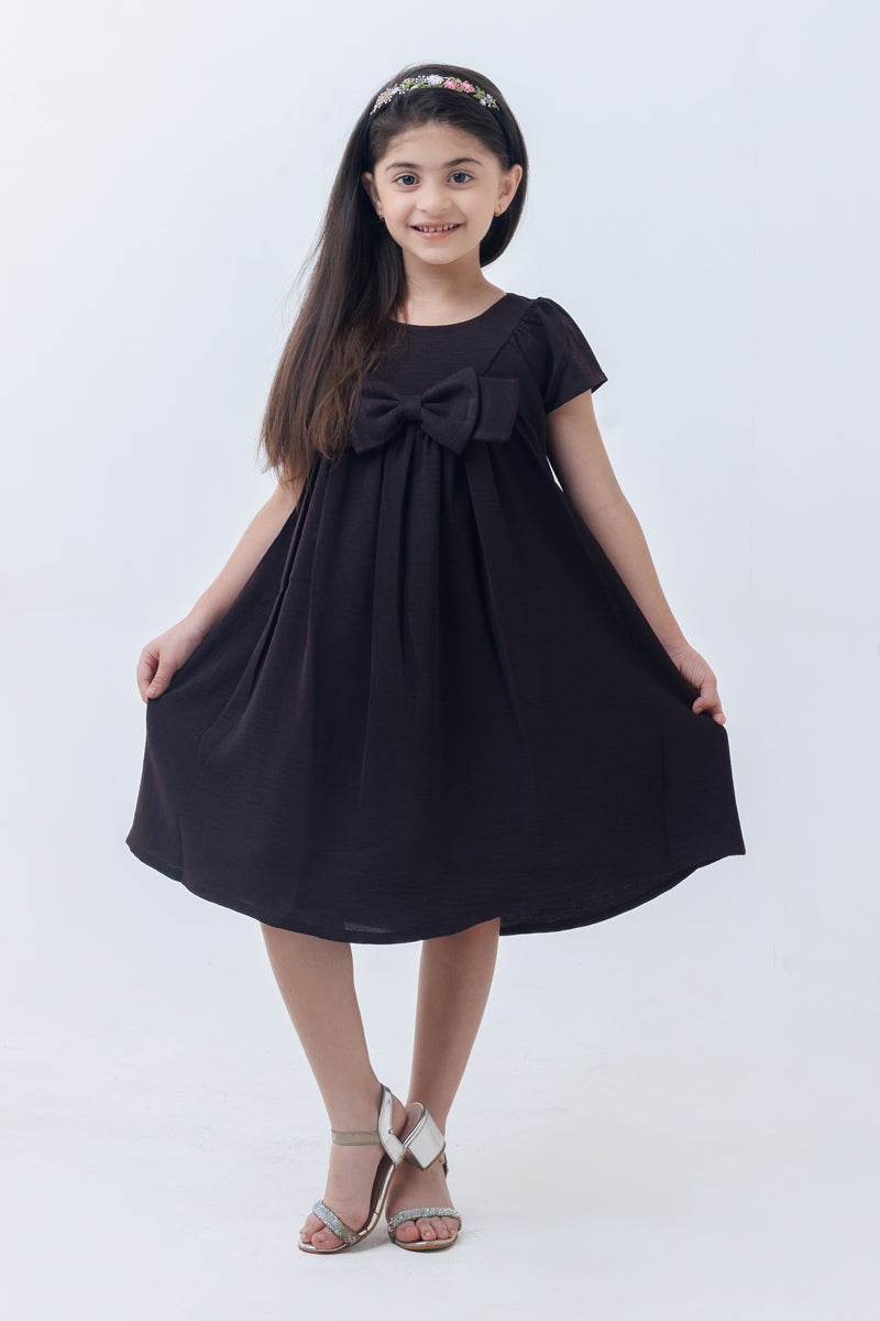 Nutmeg knot dress