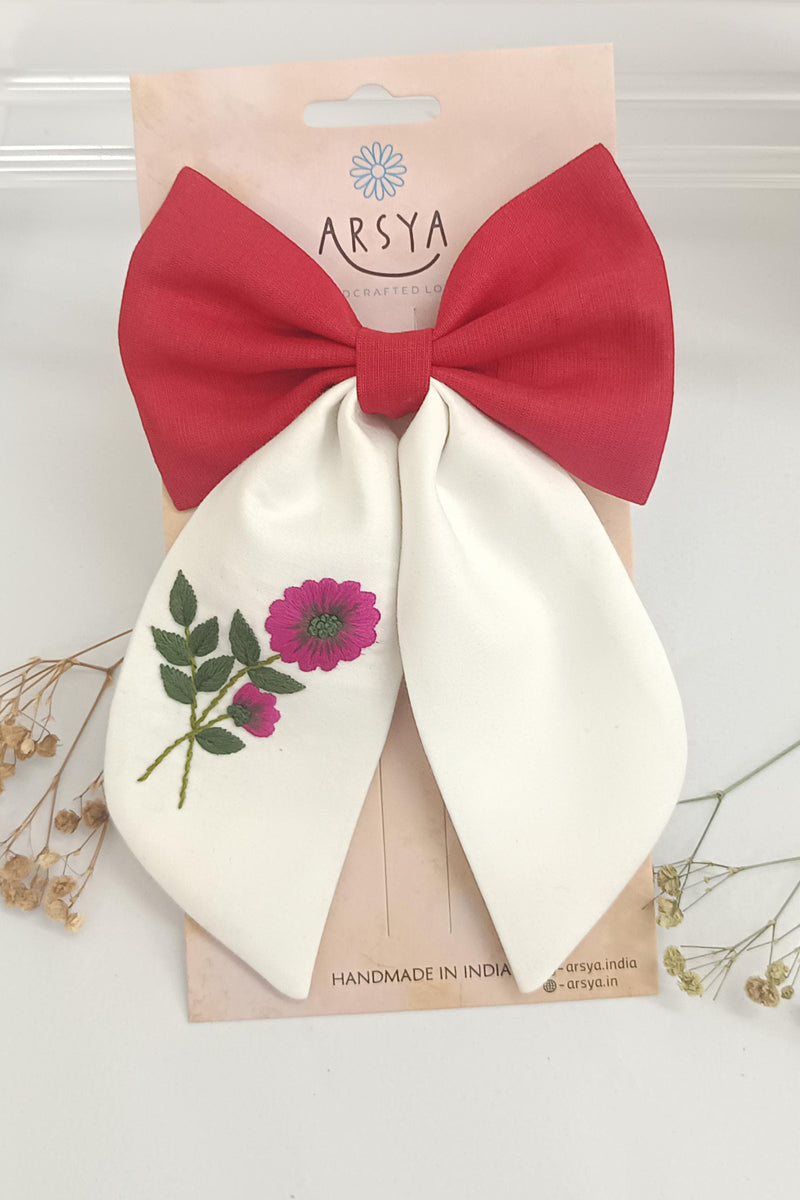 Vintage Dahlia Bow