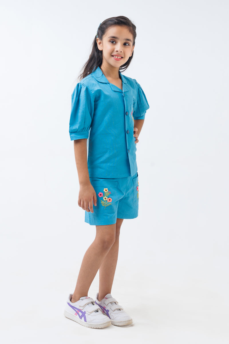Lapis Bloom Co-ord Set