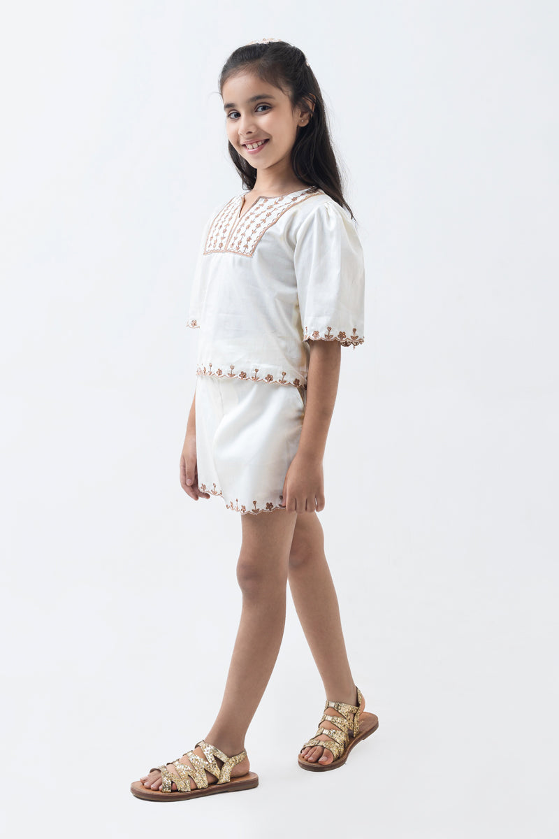 Ecru elegance Co-ord set