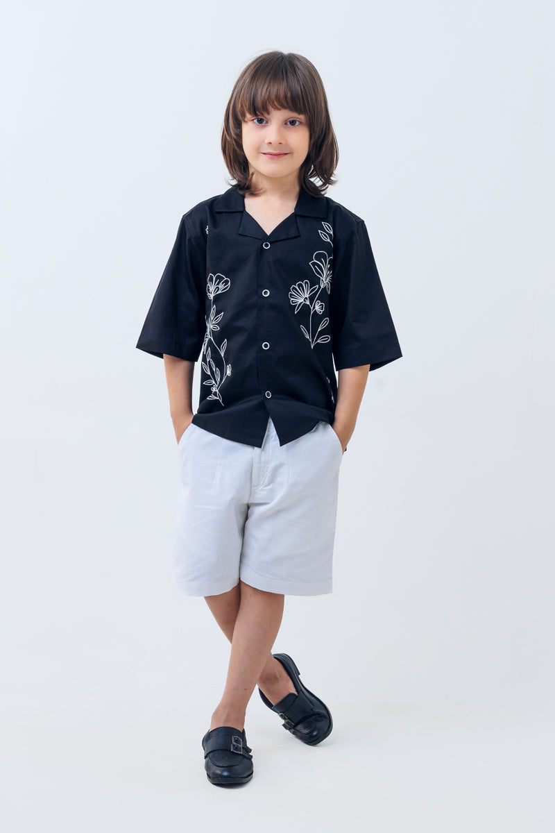 Noir Blossom Shirt