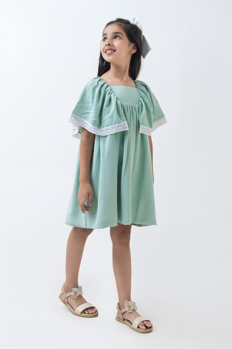 Green Glissade dress