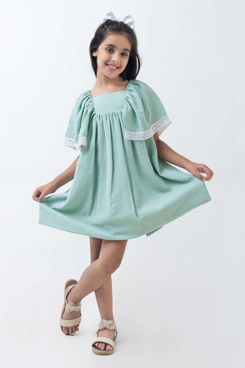 Green Glissade dress