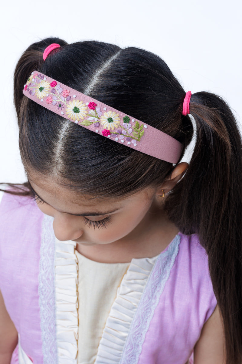 Berry swirl hair band