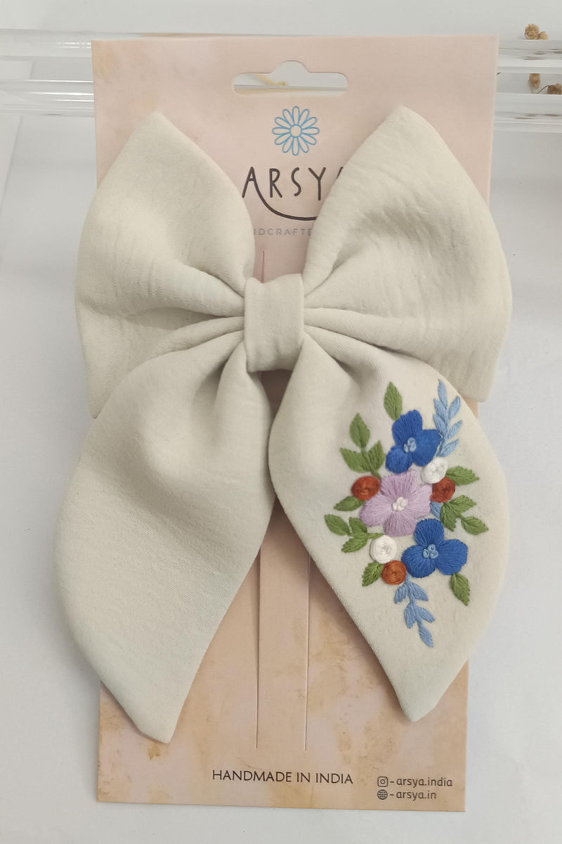 Silken flora bow