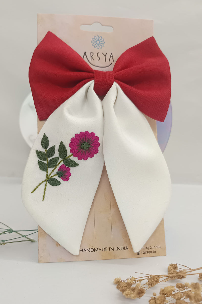 Vintage Dahlia Bow