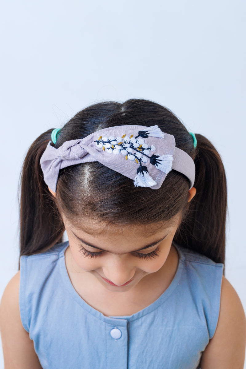 Ink and Ivory hairband