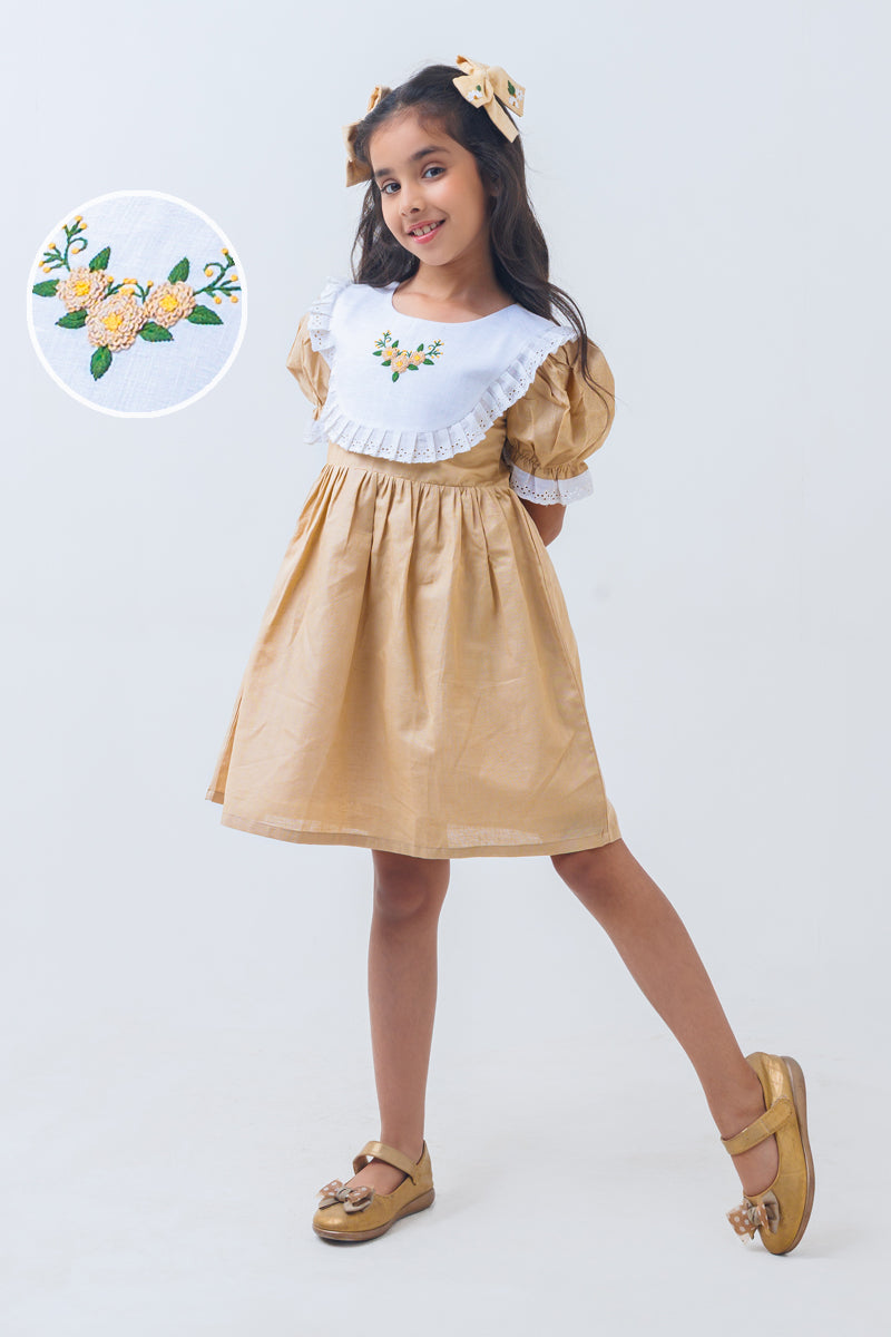 Oak and Orchid dress