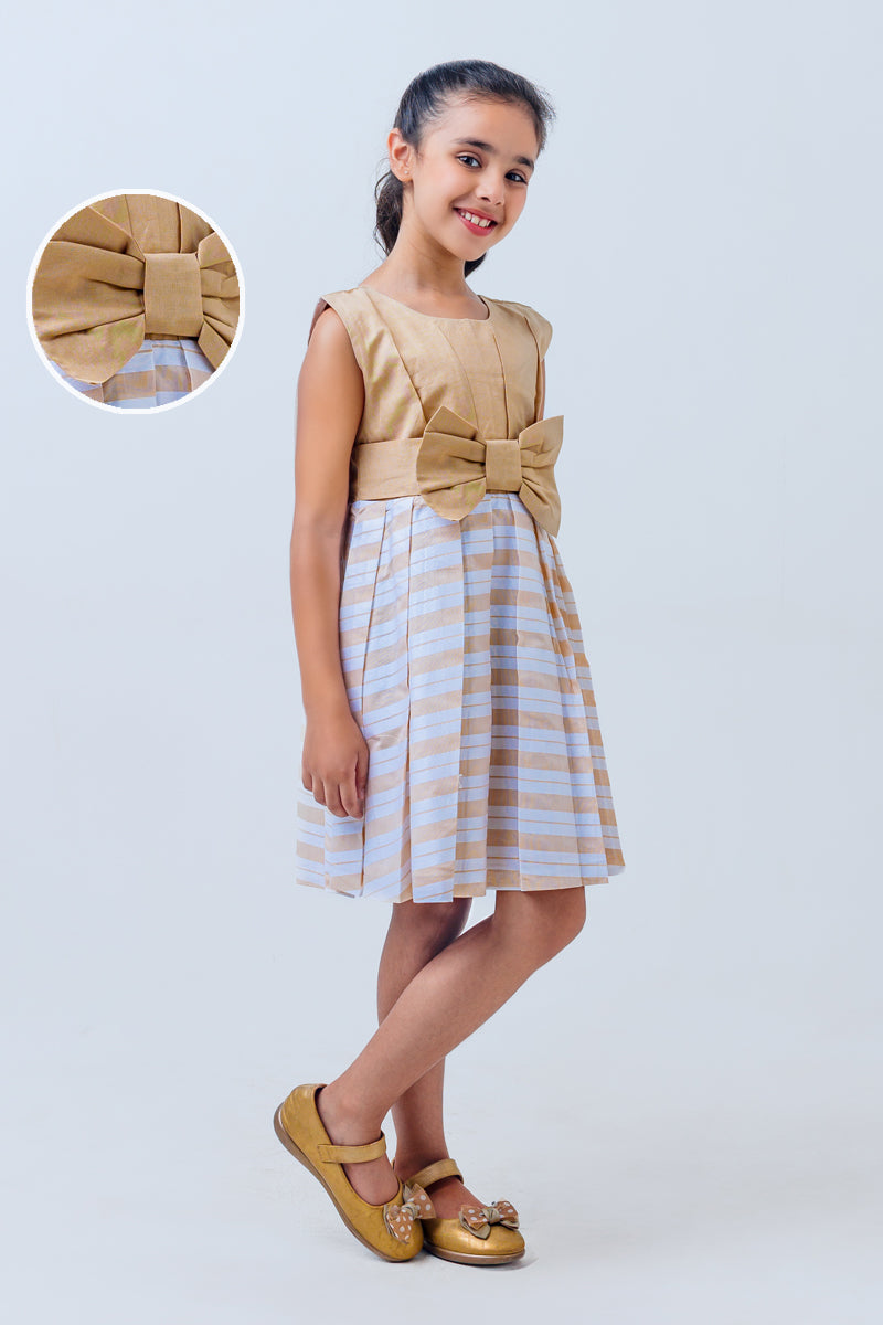Fawn bow dress